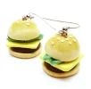 Hamburger Ohrringe - bunter Sommerschmuck