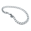 Männer Edelstahl Panzer Armband Breite 6mm - Edelstahl Schmuck