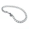 Männer Edelstahl Panzer Armband Breite 6mm - Edelstahl Schmuck