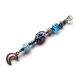 Schlüsselanhänger maxmuc Sternenschweif Silbermond blau 1