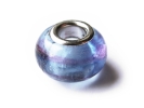 European Bead Glas blass leuchtendes violett lila